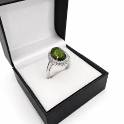 IMG_20260813_091329 Black Opal & American Diamond 925 Sterling Silver Statement Ring