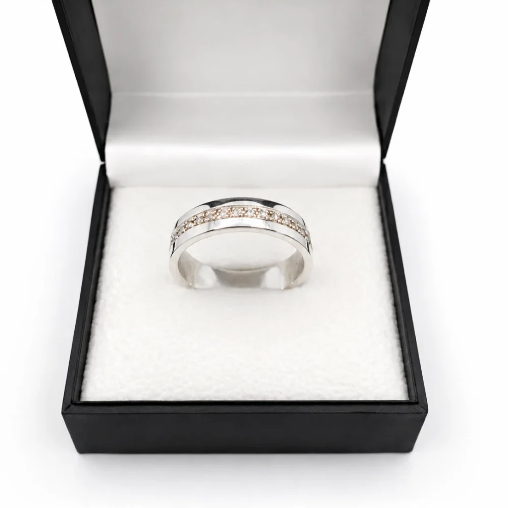 American Diamond 925 Sterling Silver Ring