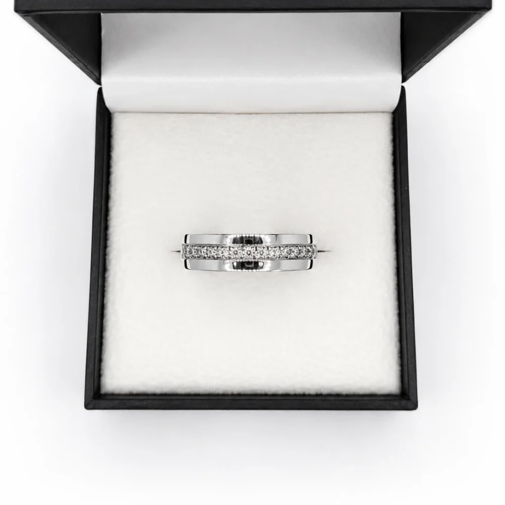 American Diamond 925 Sterling Silver Ring